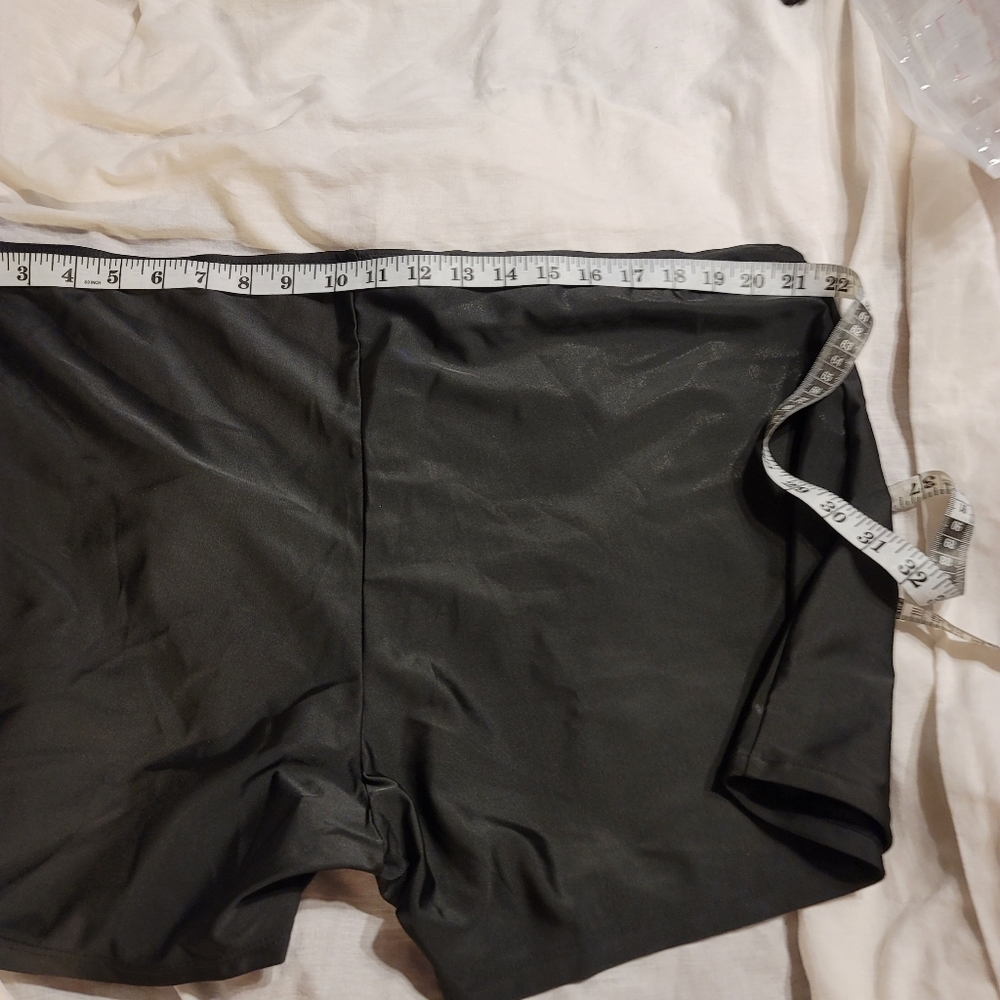NWT hanna nicole two piece tankini boy short swimdress plus size 28w - Picture 11 of 14